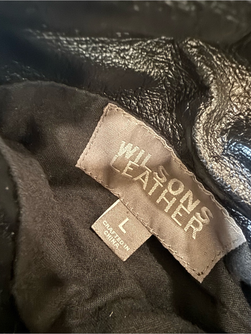 Wilson's Leather Belted Fur Line Jacket - Picture 5 of 6